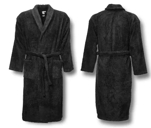 100% EGYPTIAN COTTON TERRY TOWELING BATHROBE DRESSING GOWN UNISEX SHAWL BATHROBE