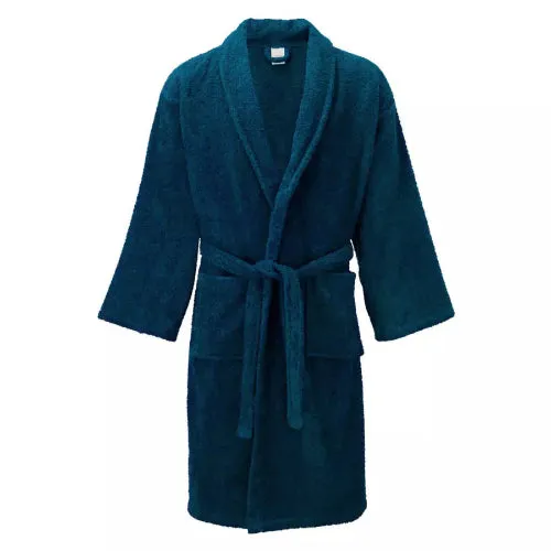 100% EGYPTIAN COTTON TERRY TOWELING BATHROBE DRESSING GOWN UNISEX SHAWL BATHROBE