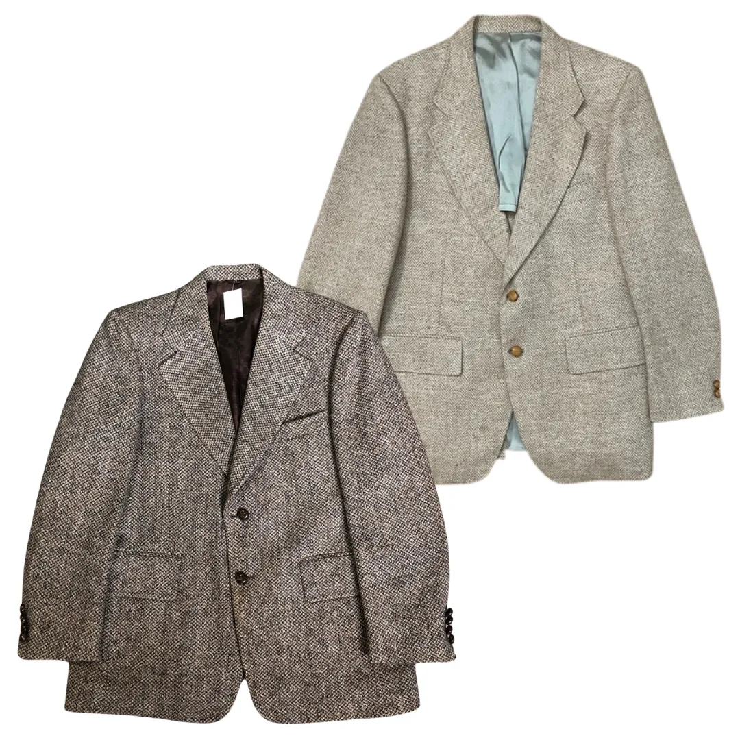 40x HARRIS TWEED COATS