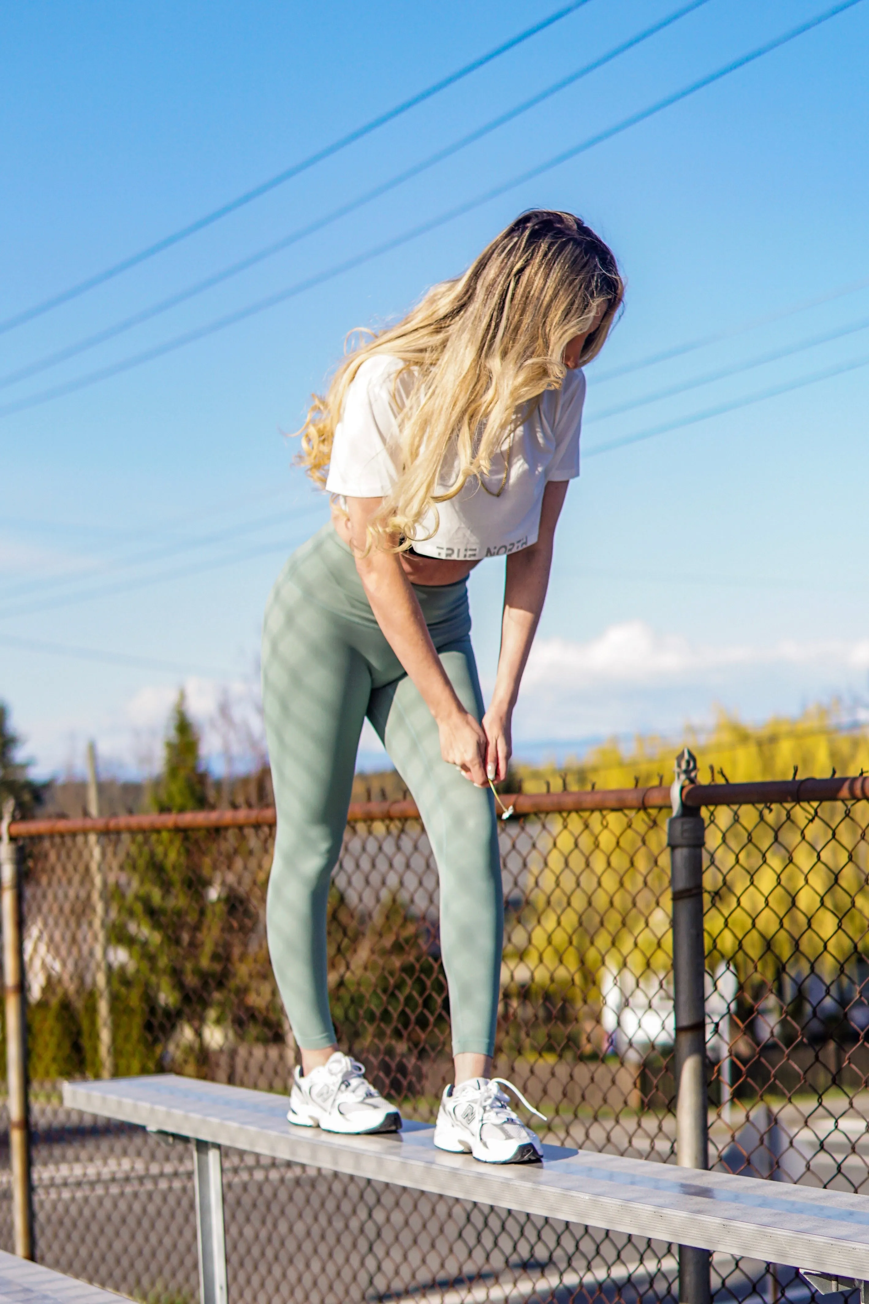 Balance Leggings - Verde Pistachio