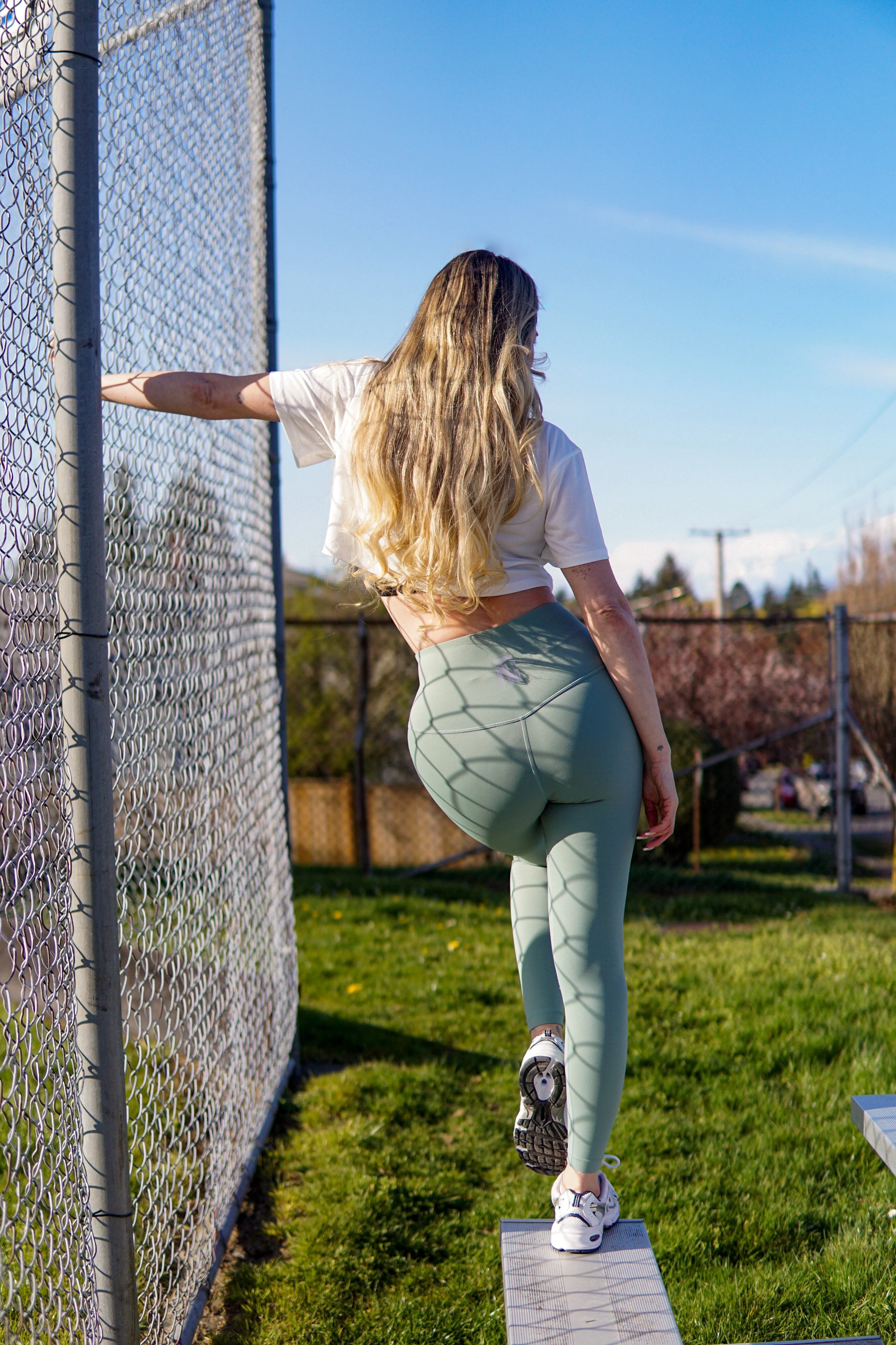 Balance Leggings - Verde Pistachio
