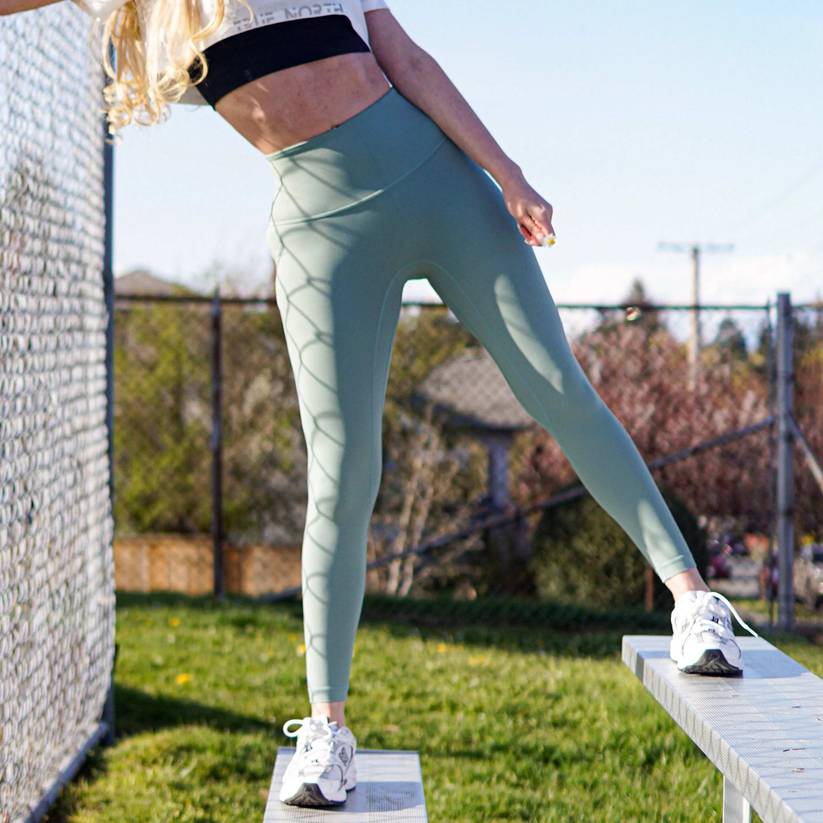 Balance Leggings - Verde Pistachio