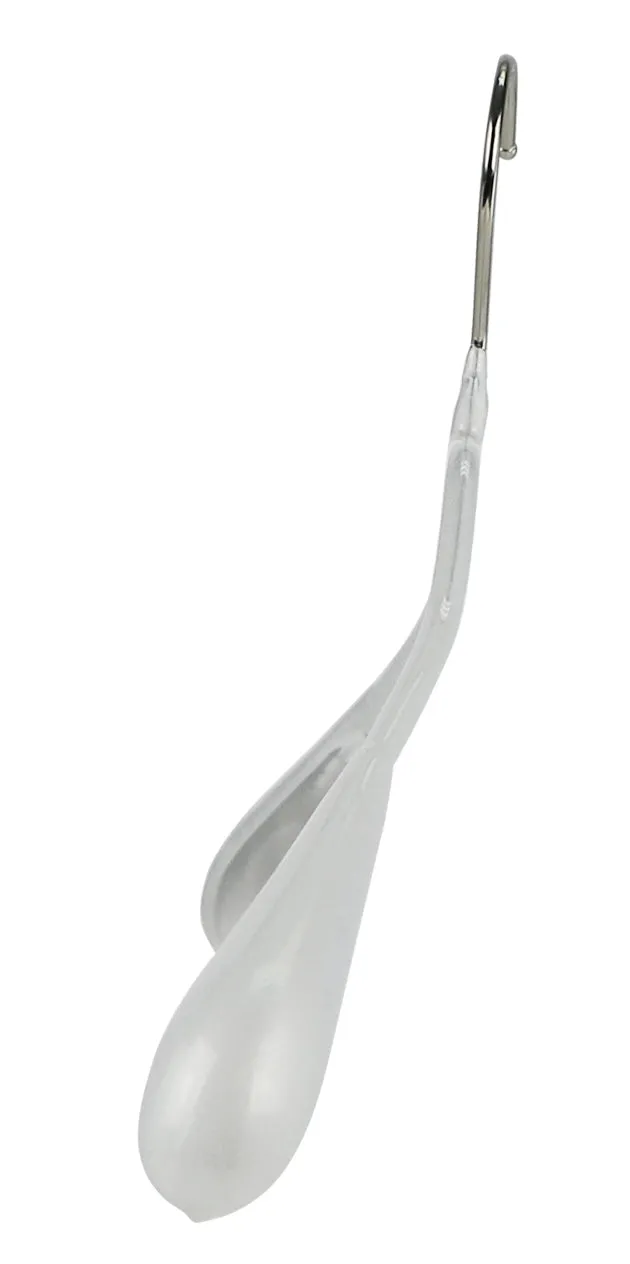 BodyForm Series -  Steel Coated Hanger with Shoulder Support & Adjustable Clips, Model 42LK, White