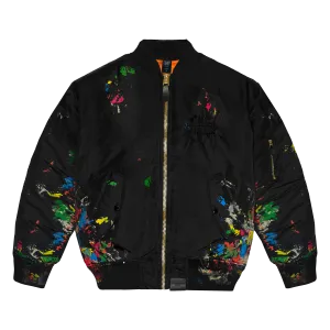 CXC Atelier Painter Flight Jacket - Black