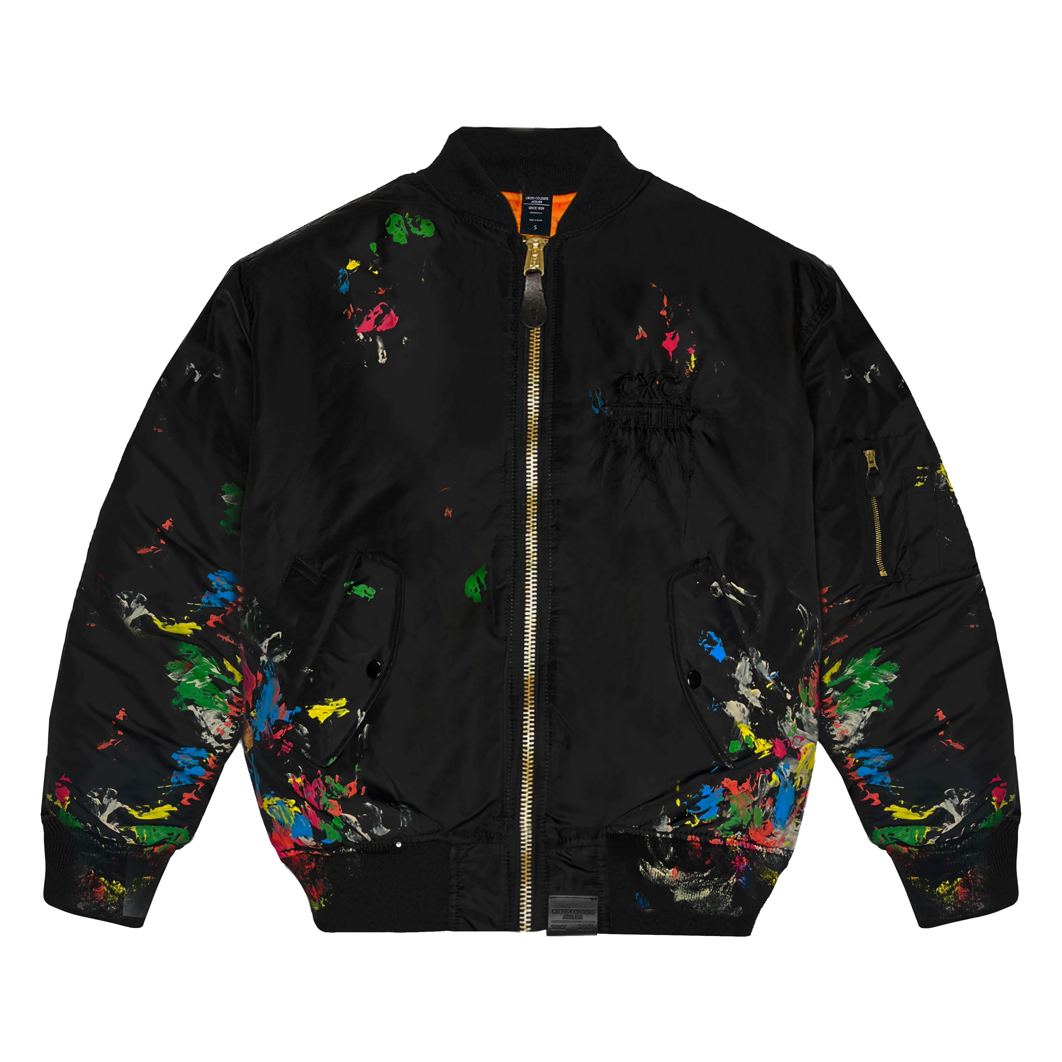 CXC Atelier Painter Flight Jacket - Black