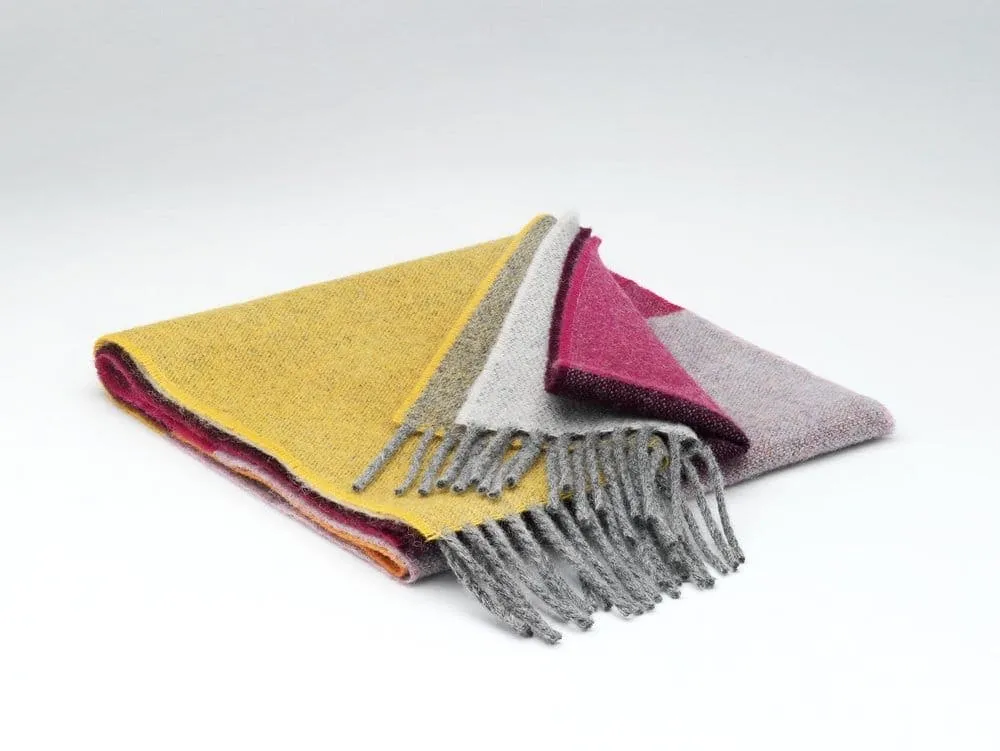 Lambswool Scarf Ladies- Vegas Stripe