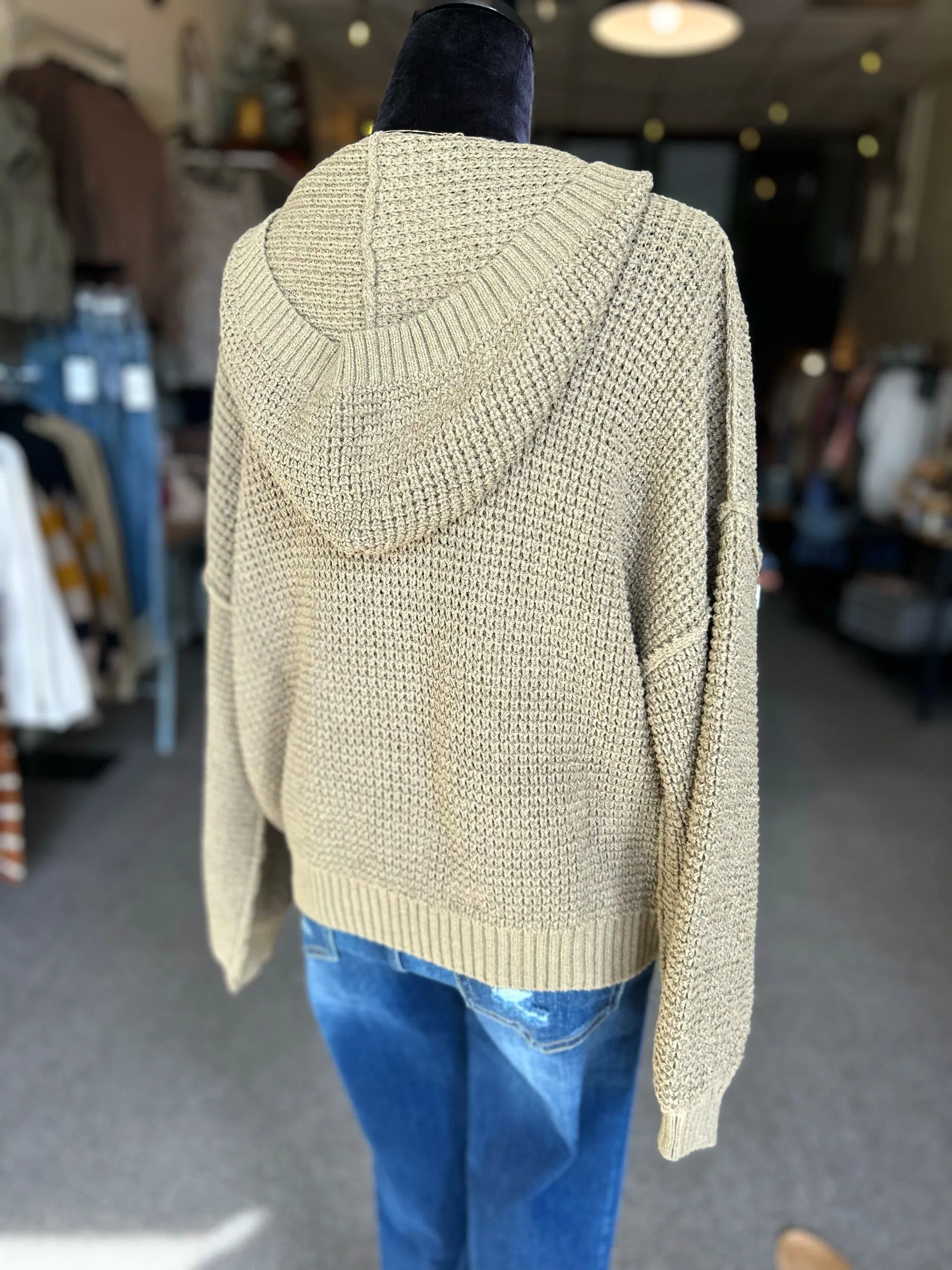 Let 'Em Talk Sweater Jacket
