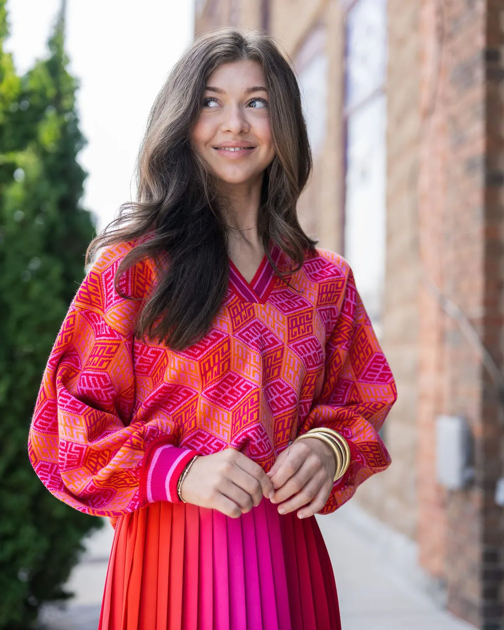 Lolli Sweater - Block Monogram