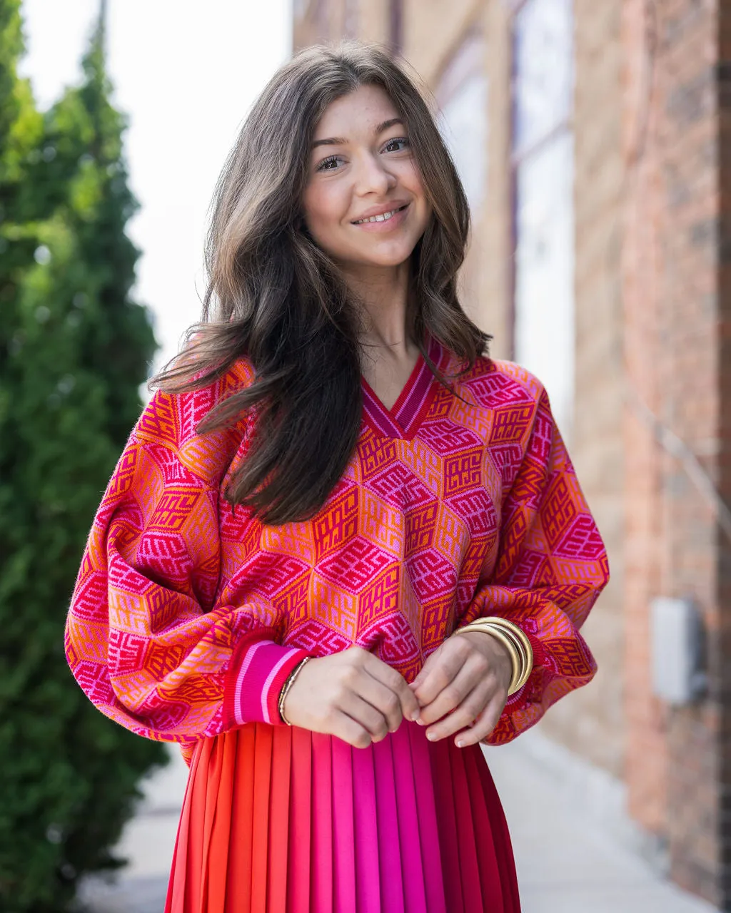 Lolli Sweater - Block Monogram