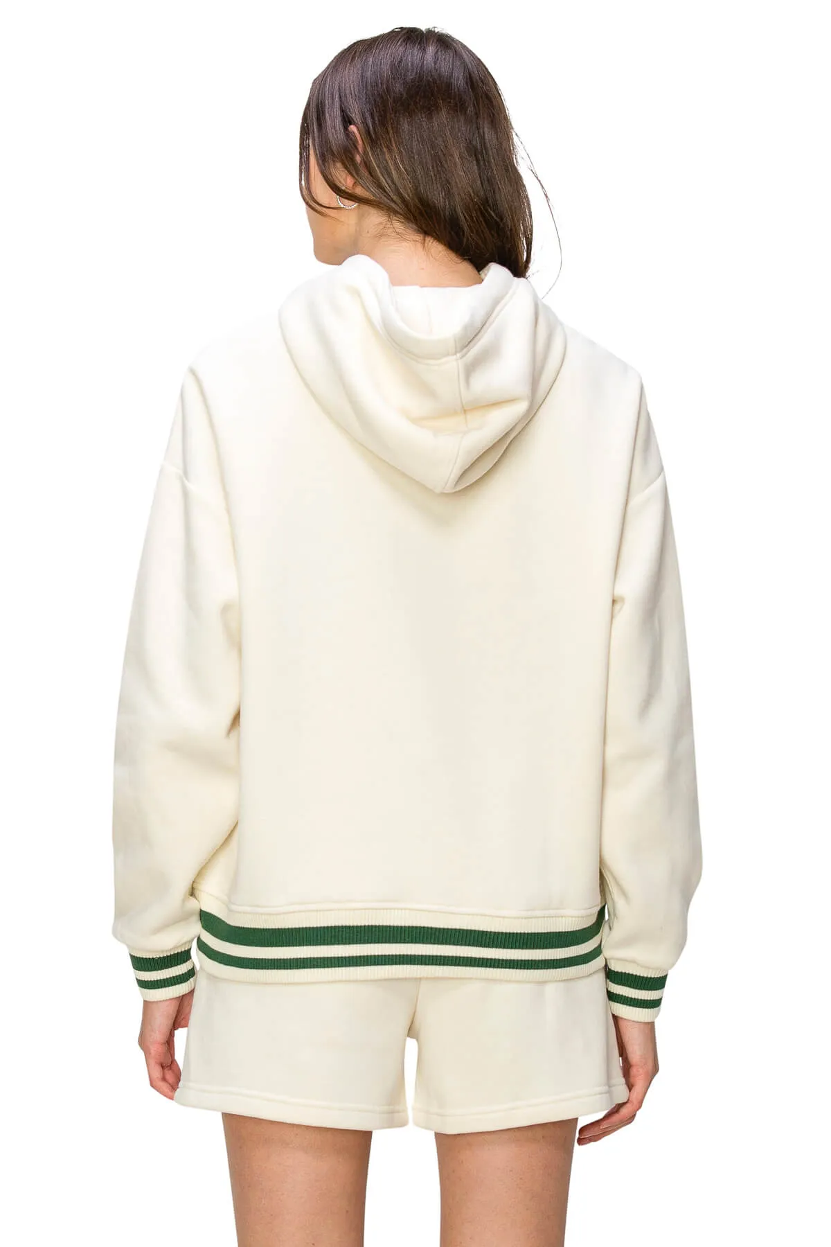 Los Angeles Hoodie Sweatshirts - Cream