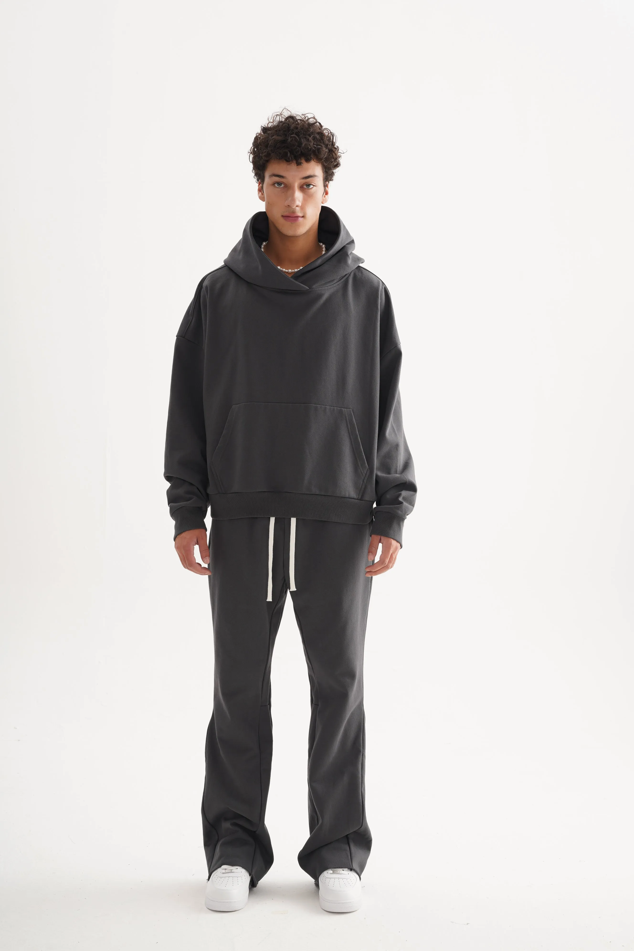 Luxe French Terry Flare Pants | Blank House