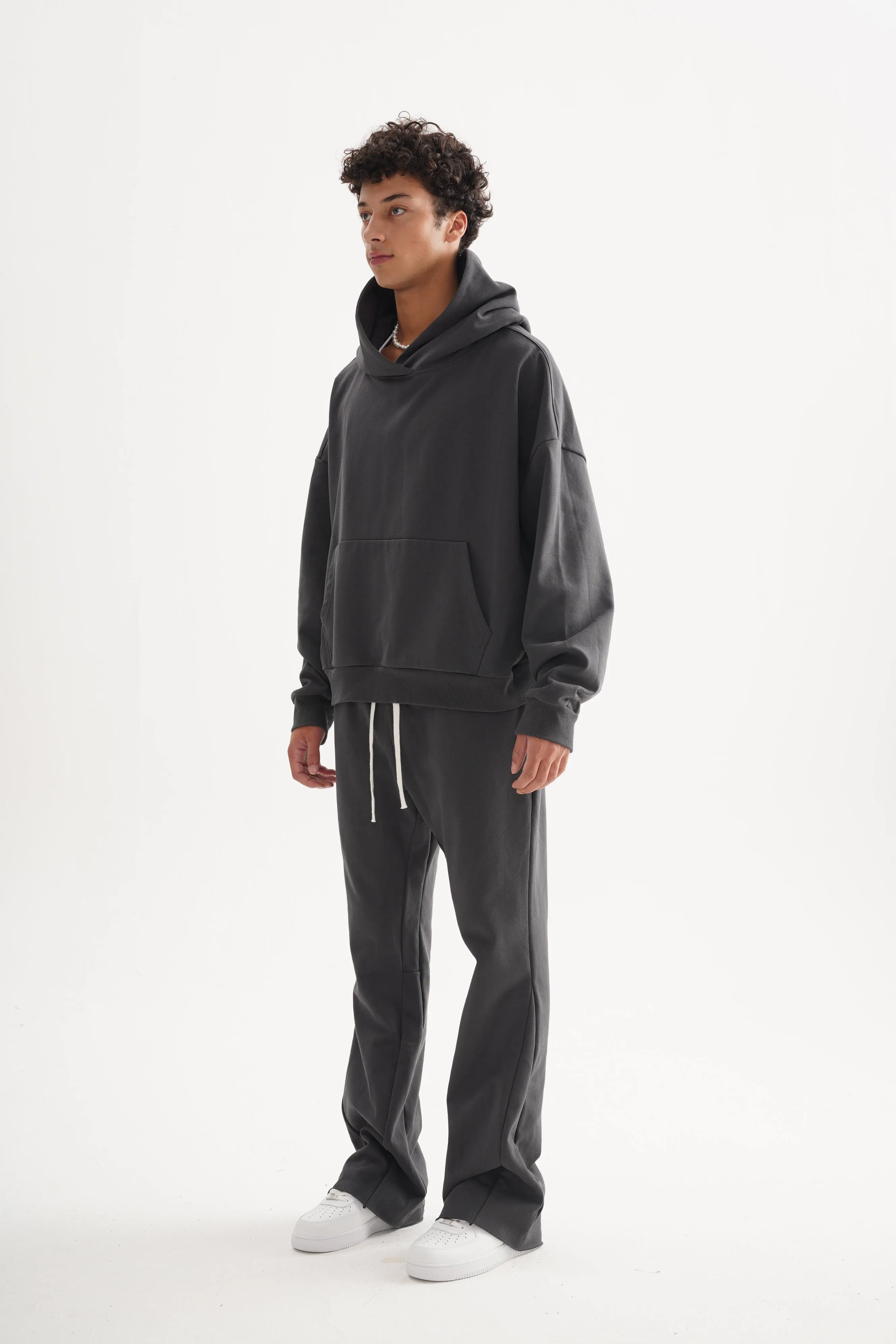 Luxe French Terry Flare Pants | Blank House