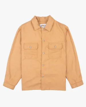 Naked & Famous Denim Over Shirt - All Natural Brushed Foxfibre