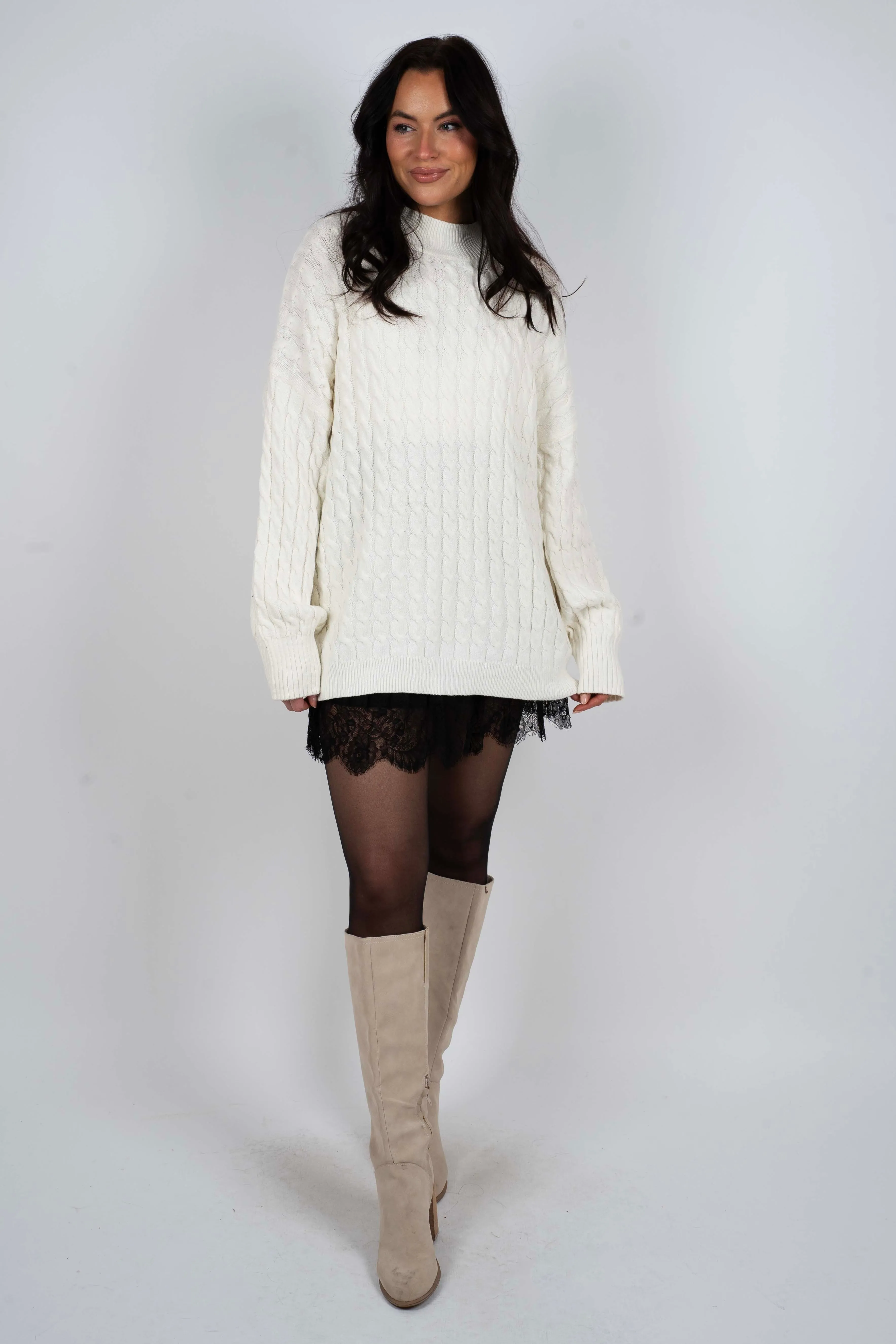 Perry Slip Skirt (Black)