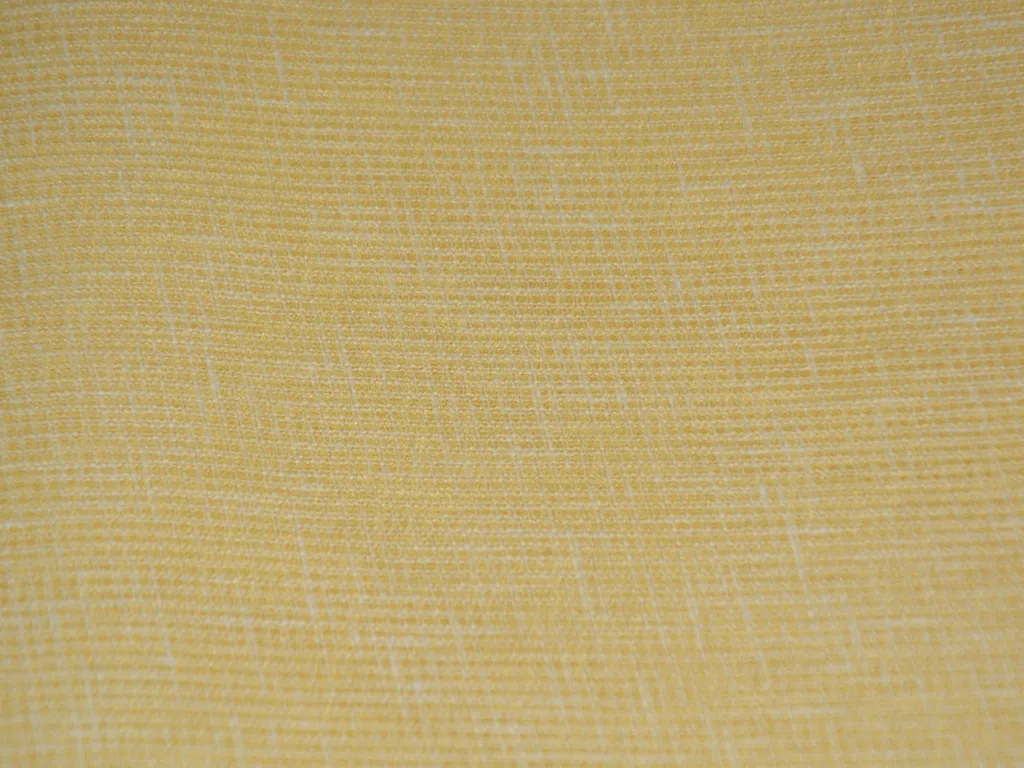 Precut of 1.5 Meter Yellow Loose Weave Superior Cotton Linen Fabric