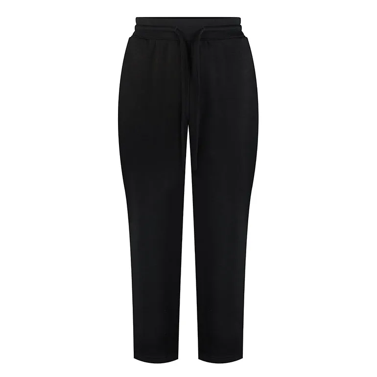 Premium Straight Pants For Men - Jet Black