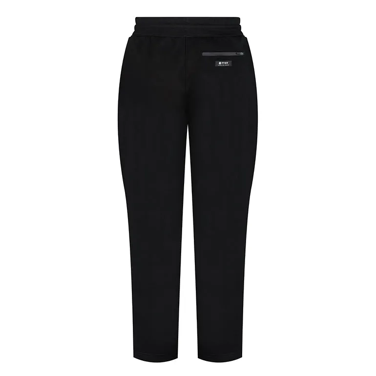Premium Straight Pants For Men - Jet Black