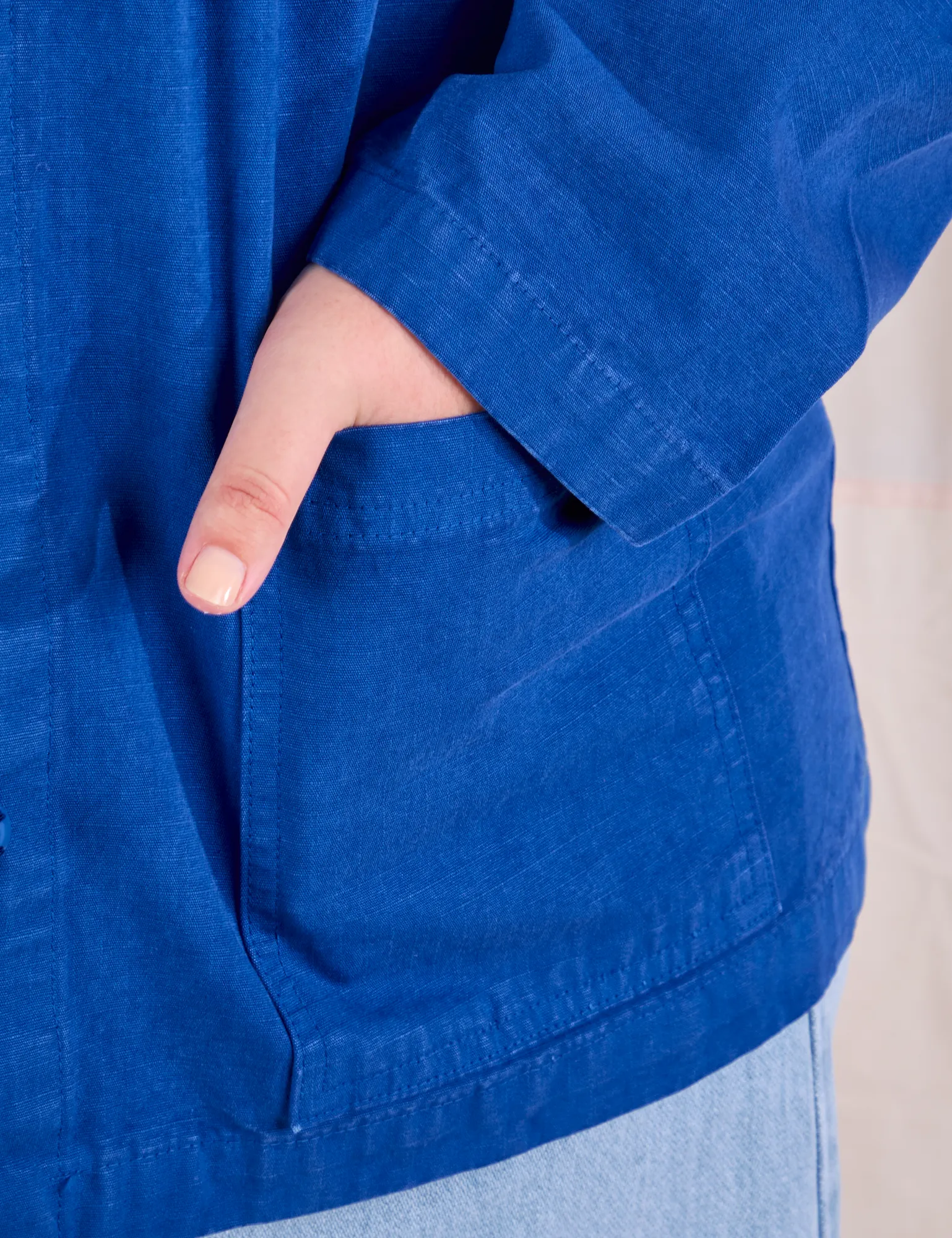 Ripstop Work Jacket - Royal Blue