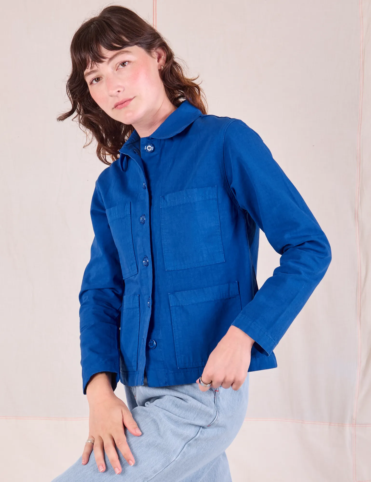 Ripstop Work Jacket - Royal Blue