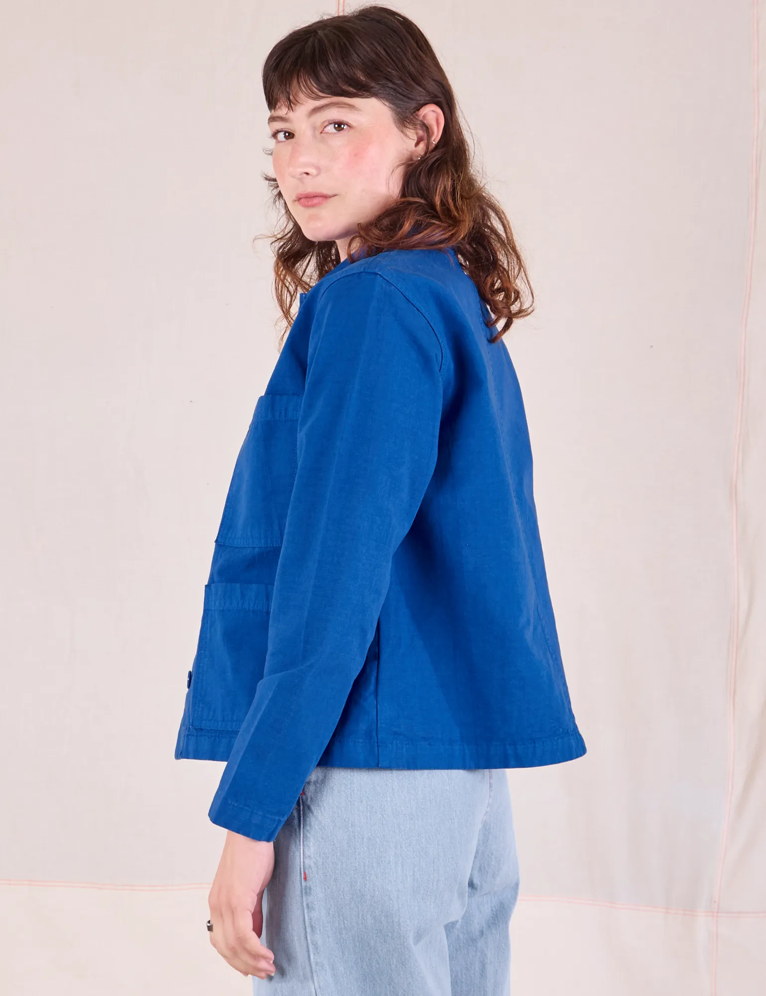 Ripstop Work Jacket - Royal Blue