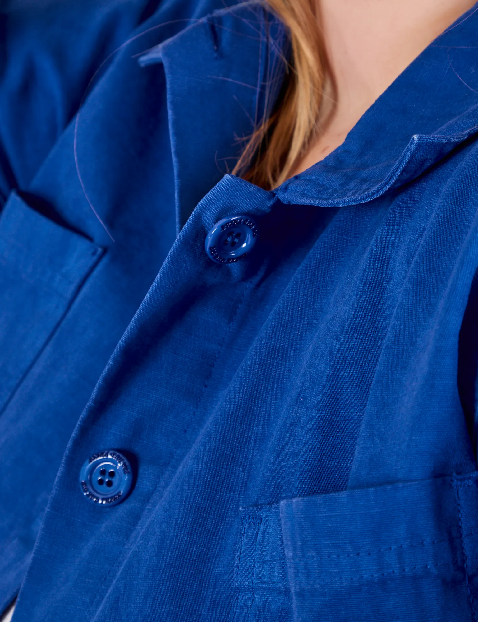 Ripstop Work Jacket - Royal Blue