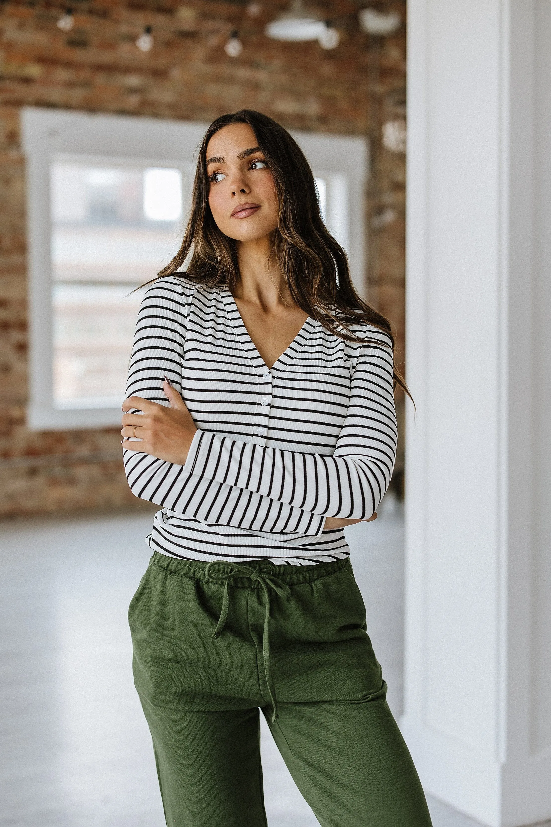 SALE - Lance Long Sleeve Top | Size XL