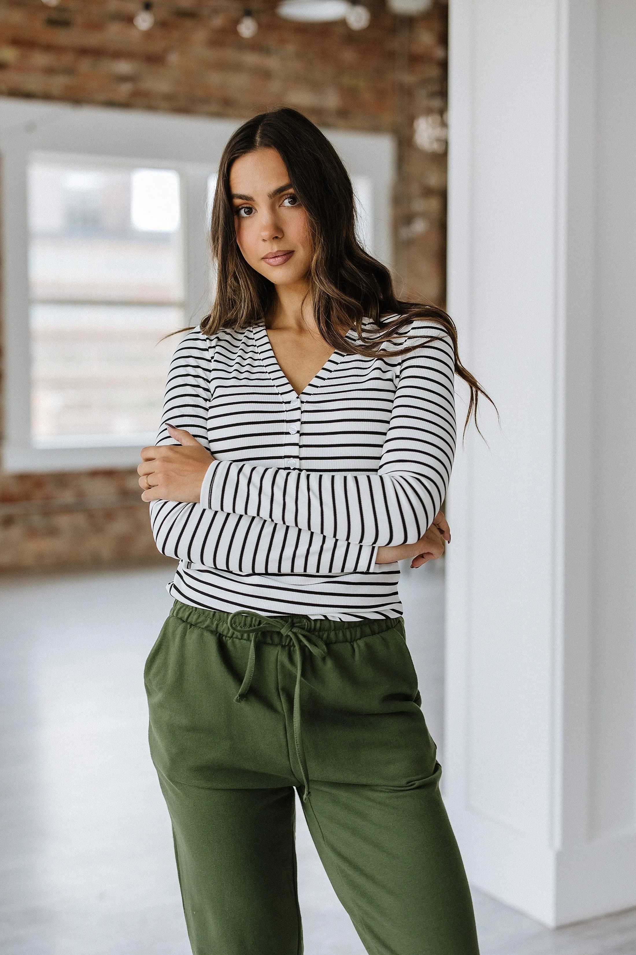 SALE - Lance Long Sleeve Top | Size XL