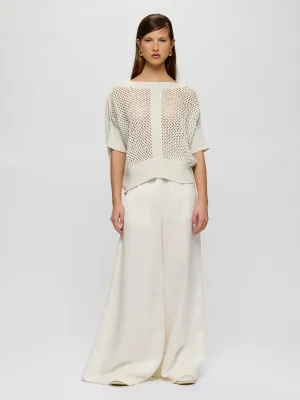 Shiny Crochet Sweater