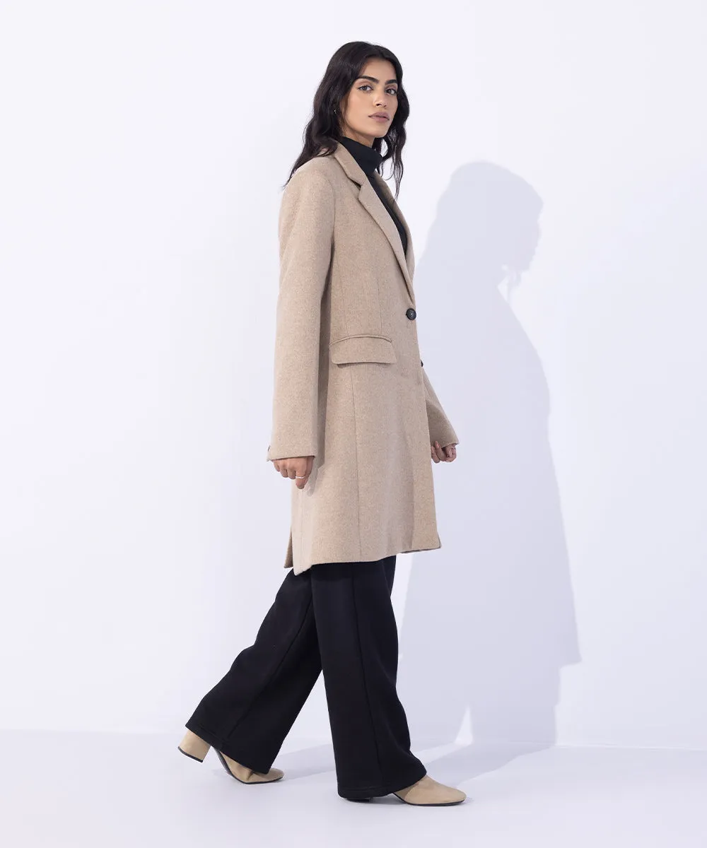Single Button Coat
