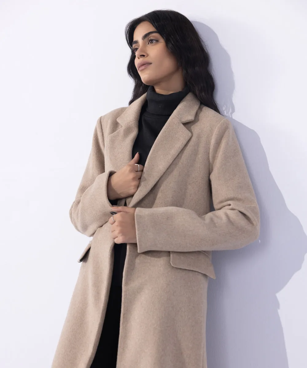 Single Button Coat