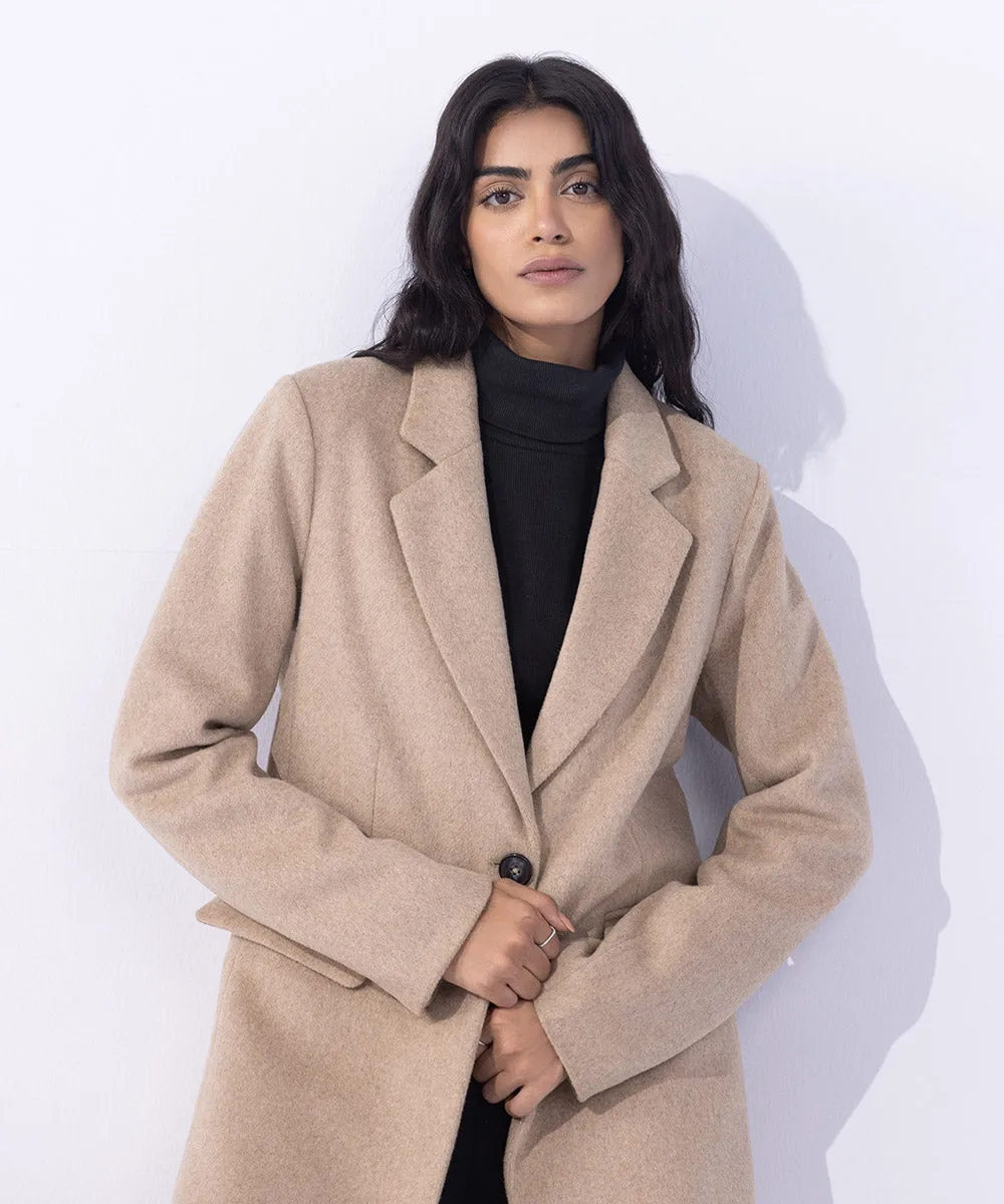Single Button Coat