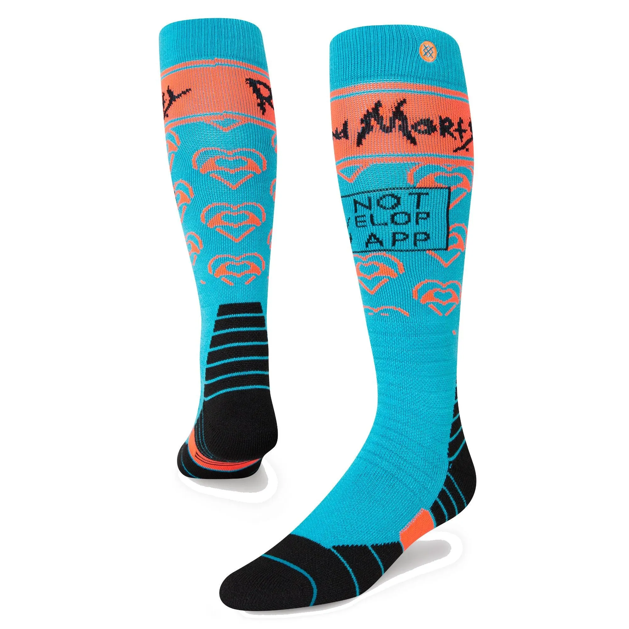 Stance Rick and Morty Develop Snow Socks