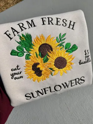 Strawberry Lemonade Embroidered sweatshirts