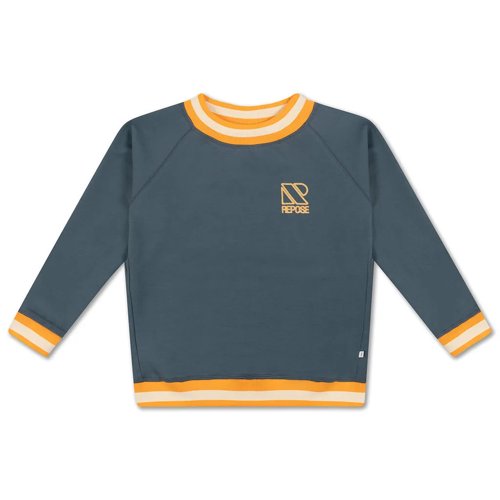 Sweater Classic Greyish Blue