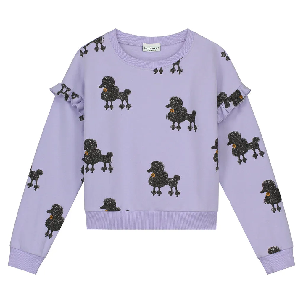 Sweater Poodle Lavender