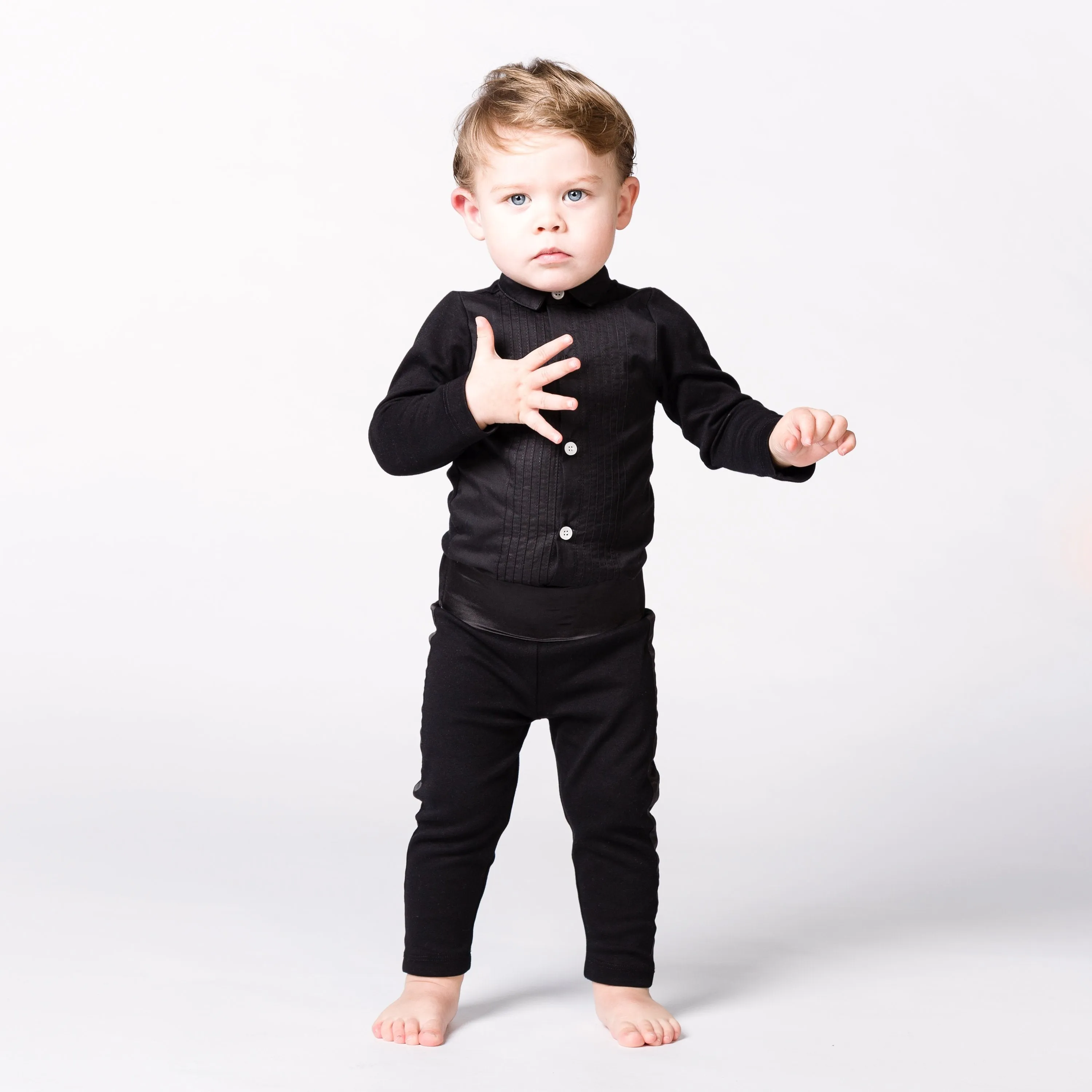 The Tiny Leggings - Tuxedo