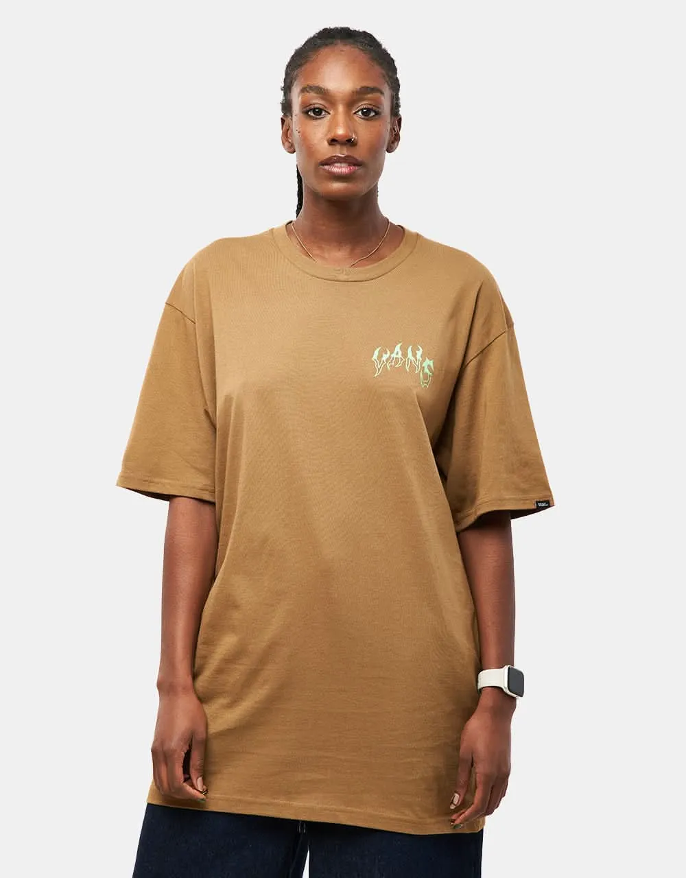 Vans Smoked Skull T-Shirt - Kangaroo