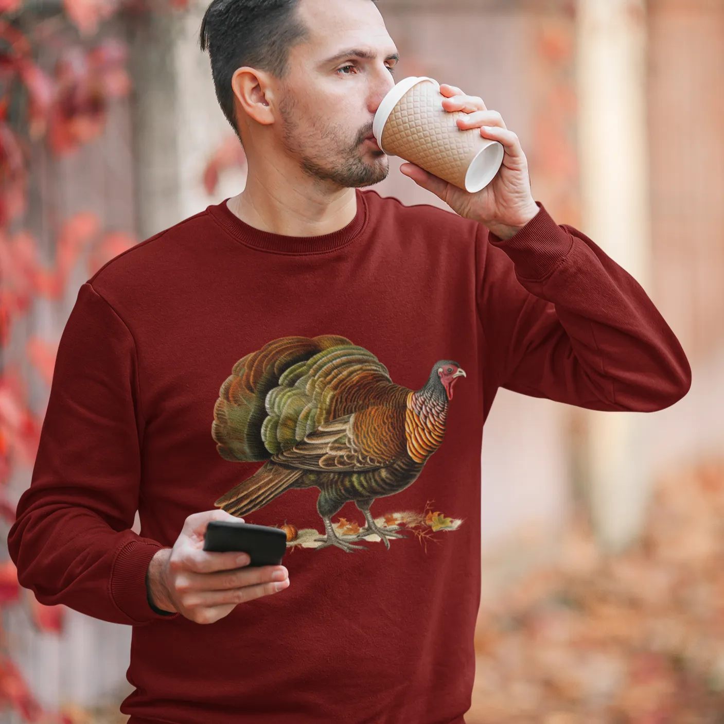 Vintage Turkey Sweatshirt, Thanksgiving Shirt, Thanksgiving Sweatshirt, Autumn Shirt, Fall Sweatshirt, Turkey Shirt, Vintage Thanksgiving