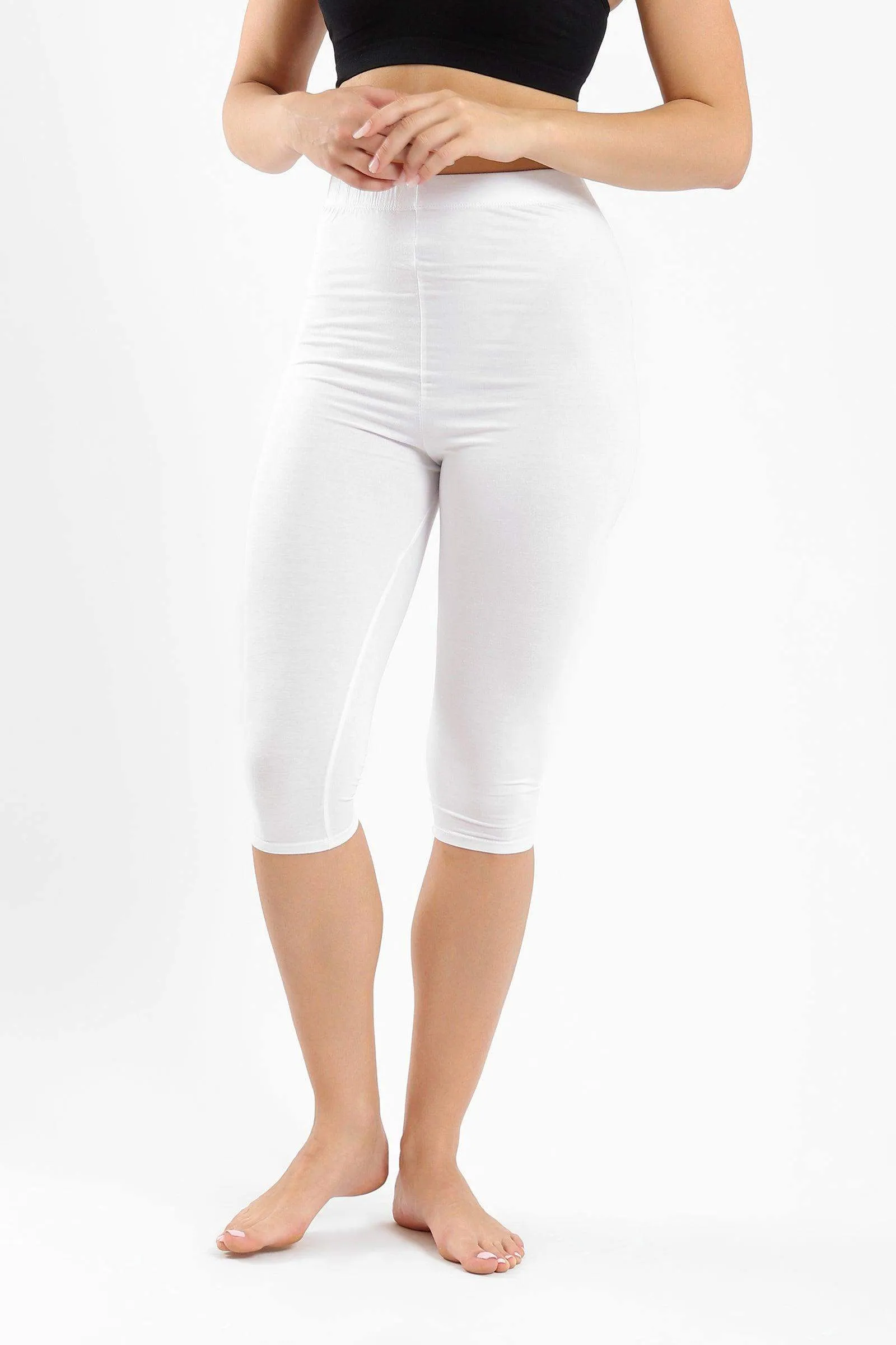 Viscose Capri Leggings