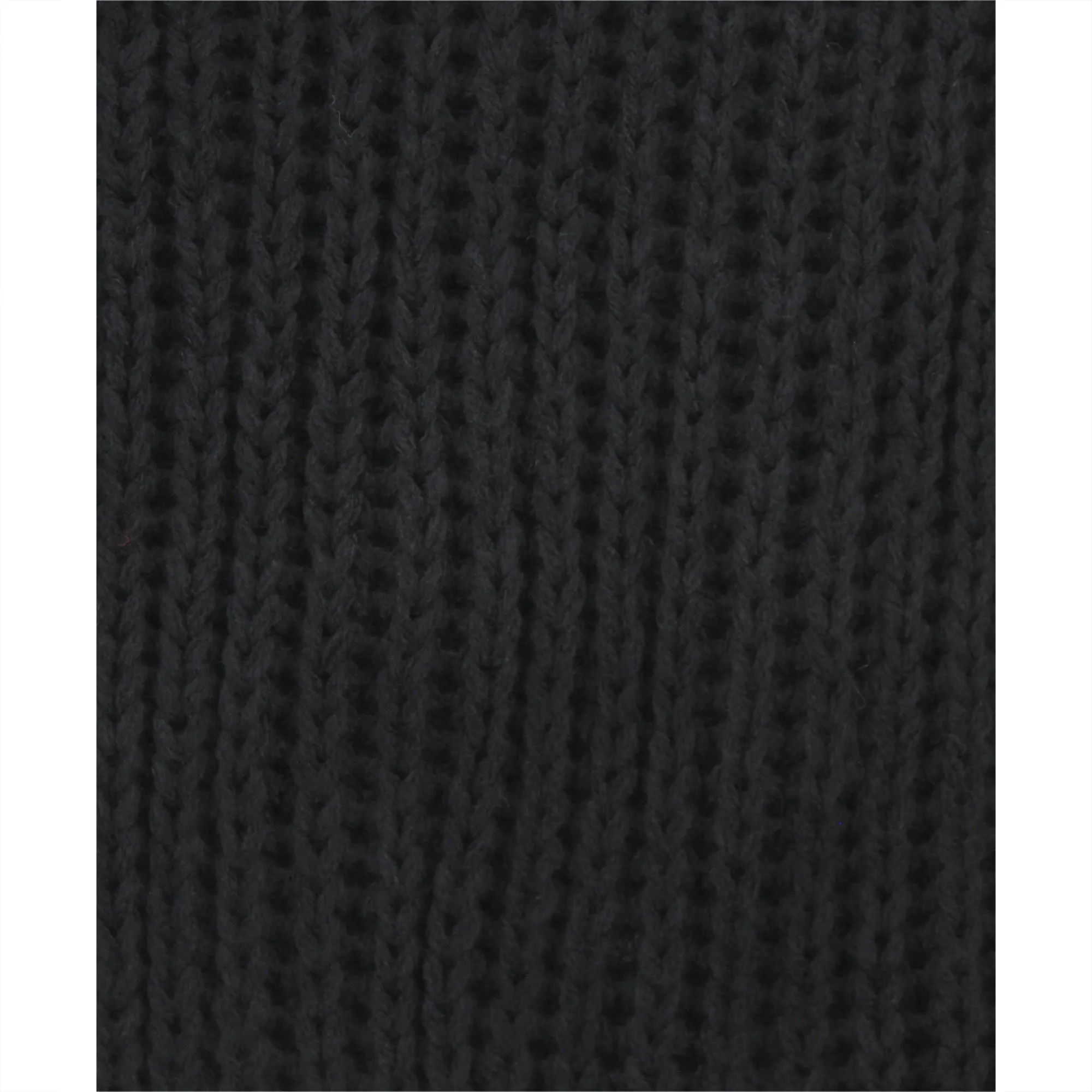 Warm Knitted Black Loop Scarf / Snood/ Cowl