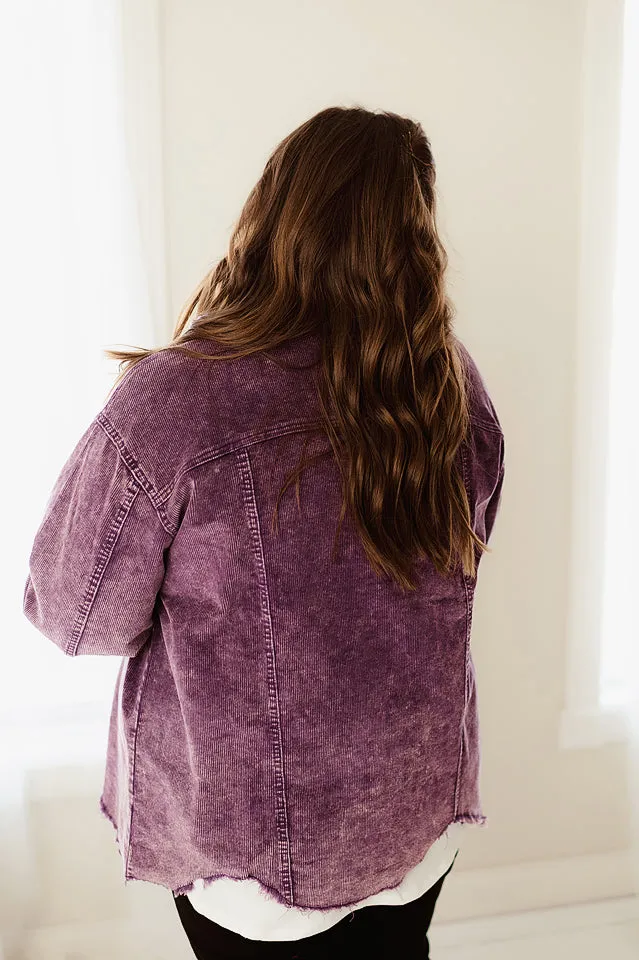Washed Corduroy Jacket