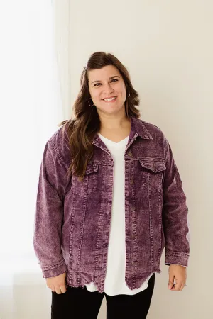 Washed Corduroy Jacket