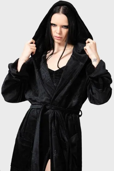 Webbed Robe - Black -