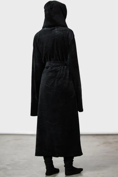 Webbed Robe - Black -