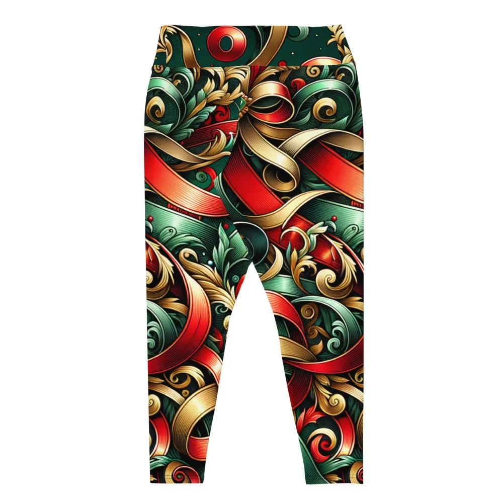Whimsical Winter Wear Plus Size Leggings