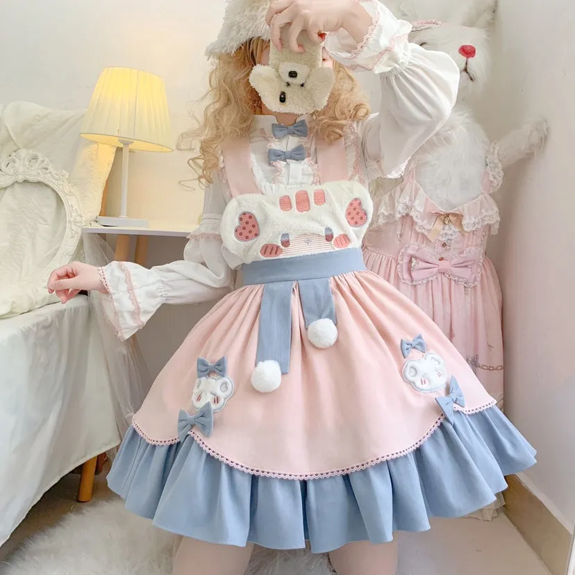 Winter JSK & Coats♥Pre-order 2 weeks♥Winter Sleeping Bear♥Sweet Lolita