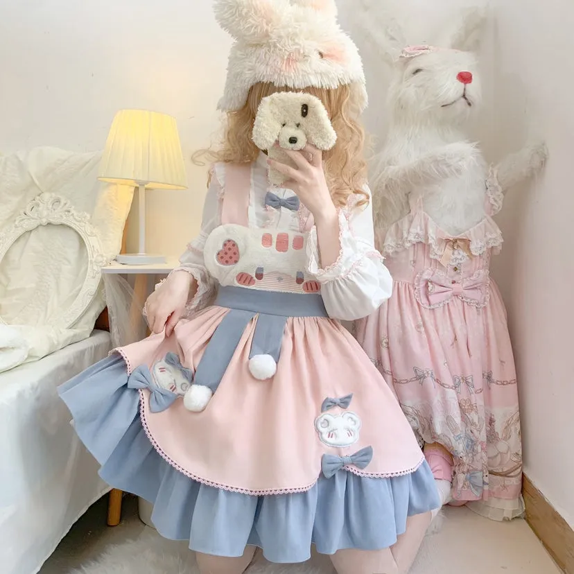 Winter JSK & Coats♥Pre-order 2 weeks♥Winter Sleeping Bear♥Sweet Lolita
