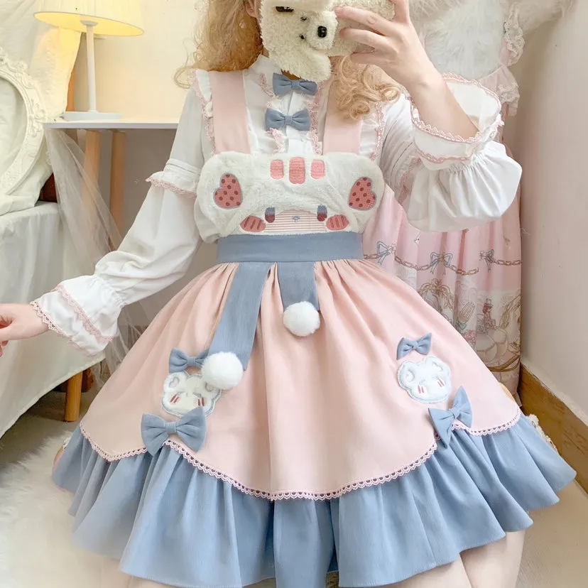 Winter JSK & Coats♥Pre-order 2 weeks♥Winter Sleeping Bear♥Sweet Lolita