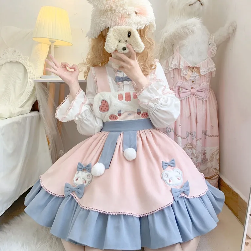 Winter JSK & Coats♥Pre-order 2 weeks♥Winter Sleeping Bear♥Sweet Lolita