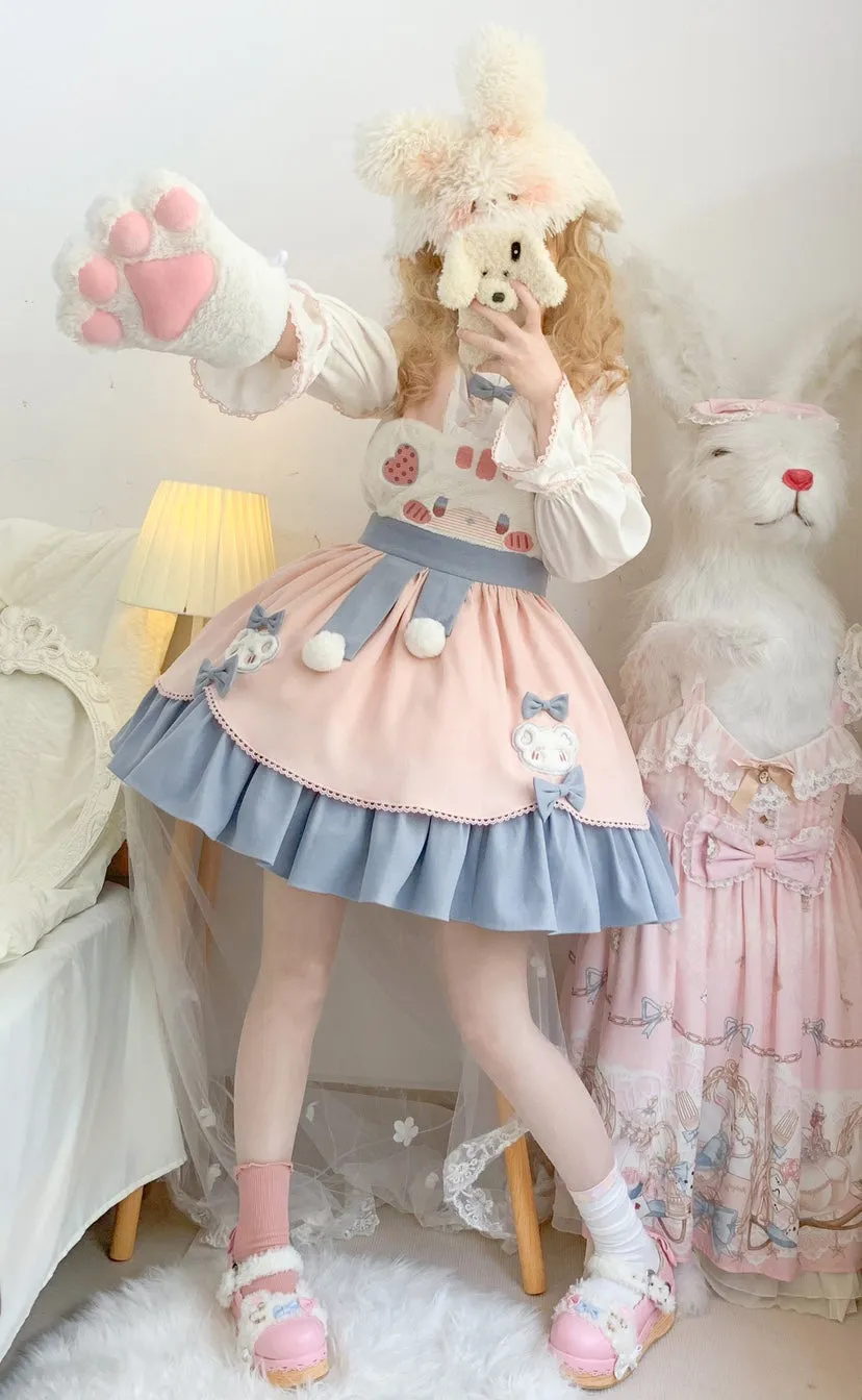 Winter JSK & Coats♥Pre-order 2 weeks♥Winter Sleeping Bear♥Sweet Lolita